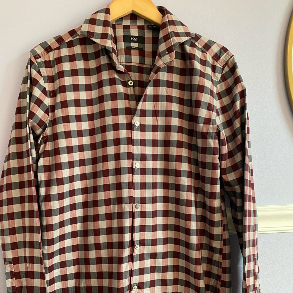 Mens Hugo Boss Button Down